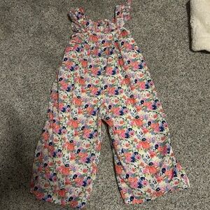 Janie and Jack Floral Romper 3T